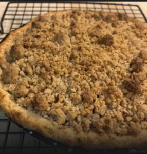 Apple Crumb Pie